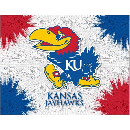 University Of Kansas 15x20 Canvas Wall Art